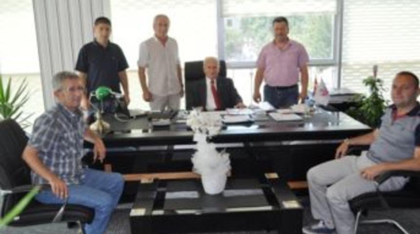 66 Nolu Taşıyıcılar Koop.'den TSO ya Ziyaret