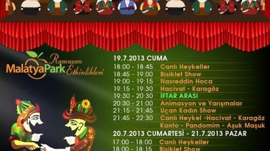Geleneksel Ramazan Eğlenceleri Hafta Sonunda Yoğunlaşacak