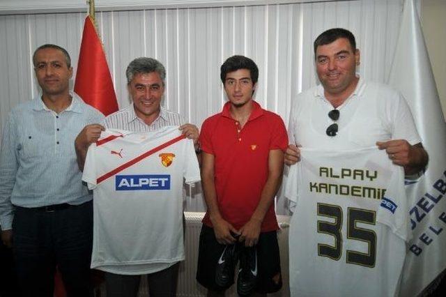 G&uuml;zelbah&ccedil;e Belediyesporlu İsmail Can, G&ouml;ztepe de 2