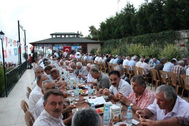 Milletvekili Tun&ccedil; Amasra İl&ccedil;e Teşkilatının İftarına Katıldı 1