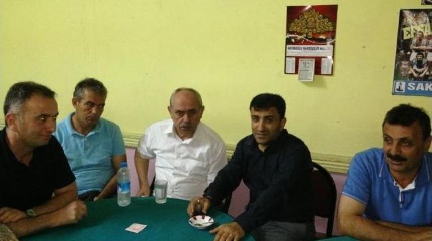 Ak Parti Merkez İl&ccedil;e Başkanı Temel Altunbaş Mahalle Ve K&ouml;y Gezilerini S&uuml;rd&uuml;r&uuml;yor