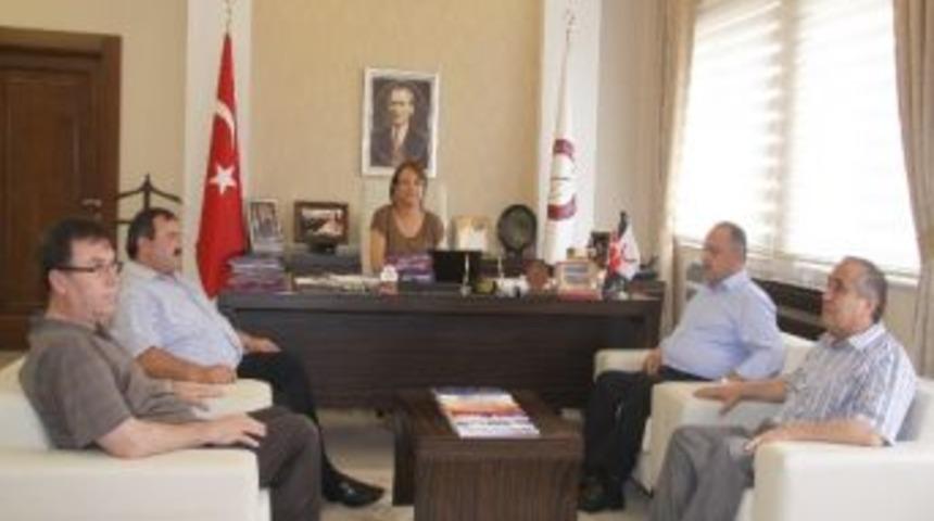 Ntso Meclis Başkanı Ve Y&ouml;netim Kurulu &Uuml;yelerinden Rekt&ouml;r Kılı&ccedil;&rsquo;a Ziyaret