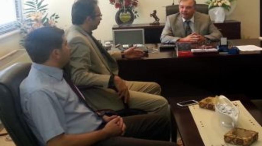 Milletvekili &Uuml;nal, Odh Y&ouml;neticisi Karamustafa&rsquo;yı Ziyaret Etti