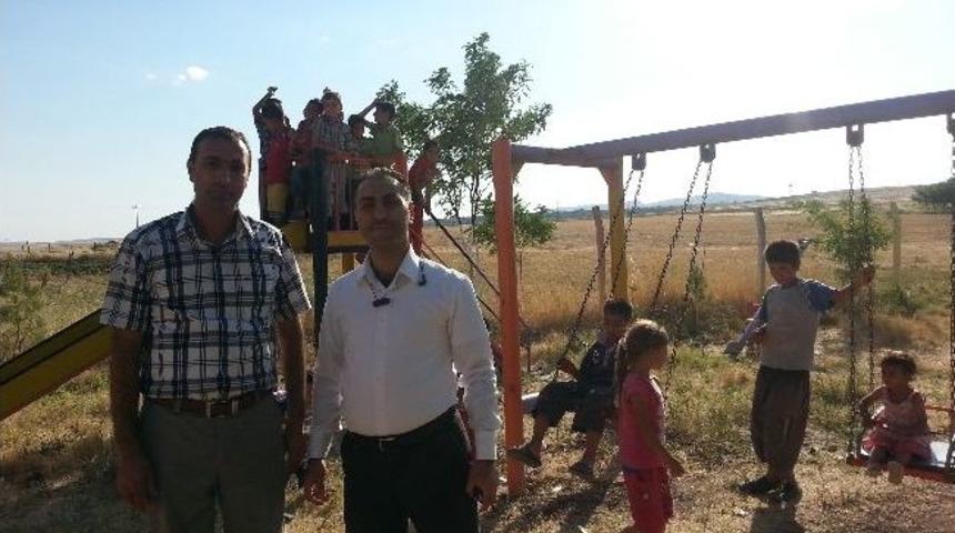 Hayırsever İşadamından K&ouml;ye Oyun Parkı