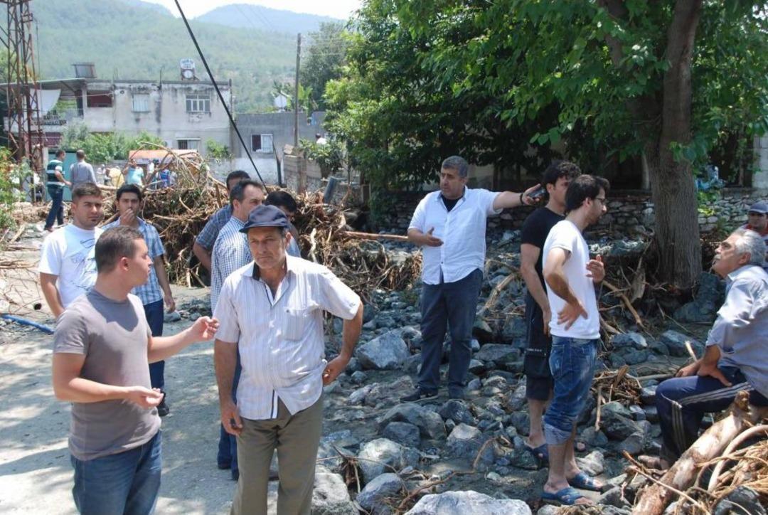 Sel Sonrası Dere Yatağındaki Evler &Ccedil;amur Deryasına D&ouml;nd&uuml;