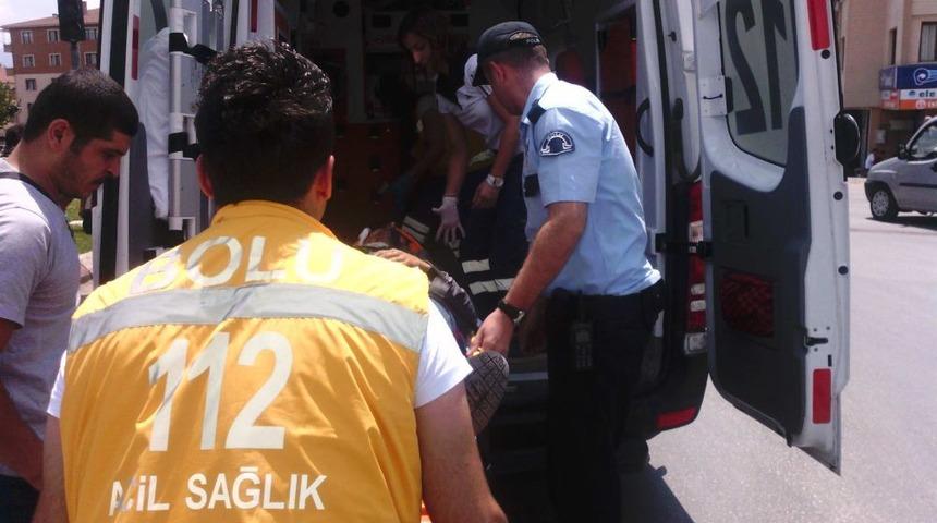 Bolu'da Trafik Kazası: 1 Yaralı