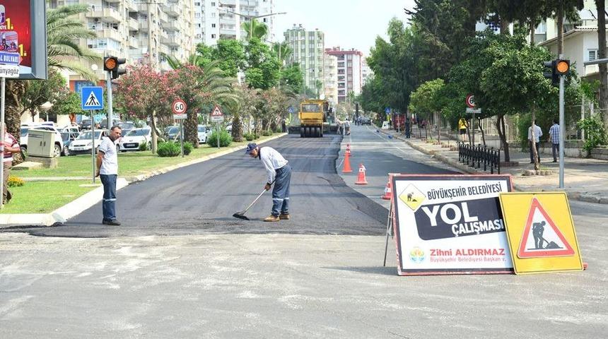 Turgut Özal Bulvarı Asfaltlanıyor