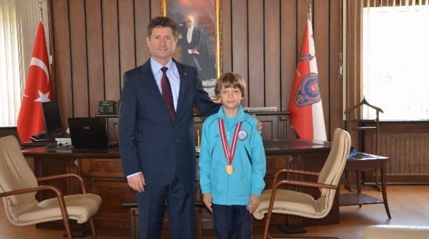 Emniyet Amiri Şenyurt'tan &Ccedil;etin'e Ziyaret