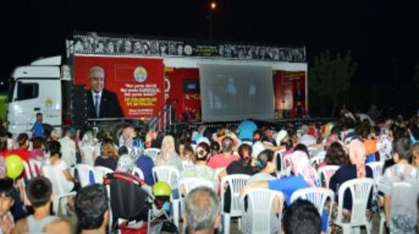 B&uuml;y&uuml;kşehir Sanat TIR'ı Pınar Mahallesi&rsquo;nde