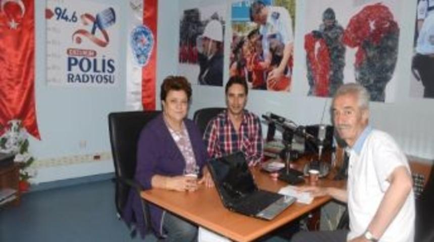 Polis Radyosu&rsquo;nun Konuğu Tiryaki Ve &Ccedil;omaklı Oldu