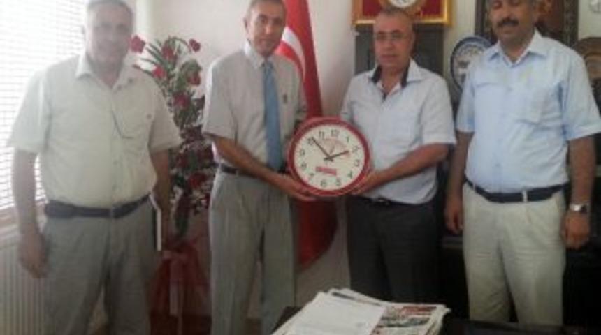 Aksaray'da Tmo&rsquo;dan Başkan &Ouml;zk&ouml;k&rsquo;e Ziyaret