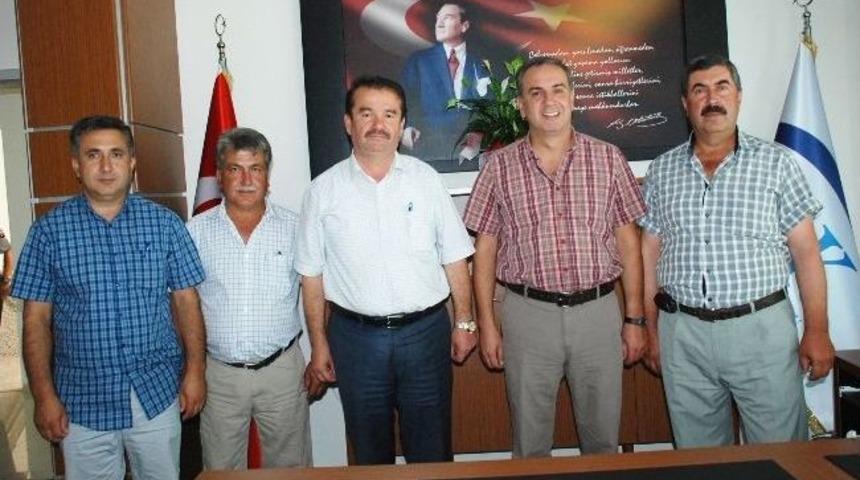 Didim Ziraat Odası'ndan Sgk İl&ccedil;e M&uuml;d&uuml;r&uuml; Kocaoğlu'na Ziyaret.