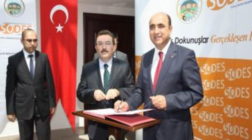 SODES Projelerinin S&ouml;zleşmeleri Imzalandı