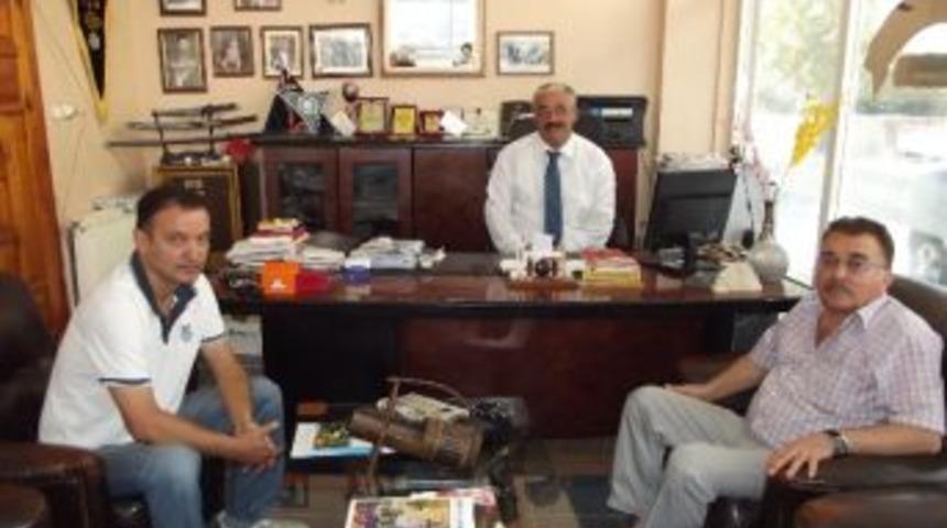 Gazeteciler Derneği Başkanı Şark&ouml;y&rsquo;&uuml; Ziyaret Etti