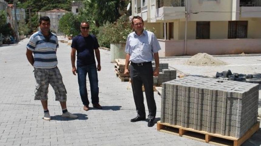 Başkan Ergin&rsquo;den Taş D&ouml;şemesine Sıkı Denetim