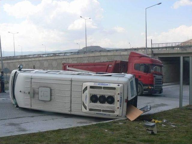 Bozüyük’te Trafik Kazası, 1 Yaralı