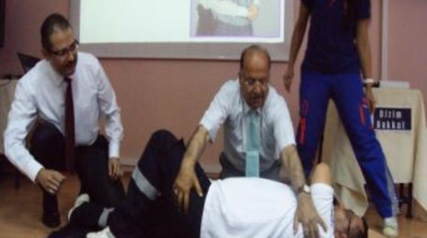 Vali Ali Kolat'dan Ilk Yardım Uygulaması