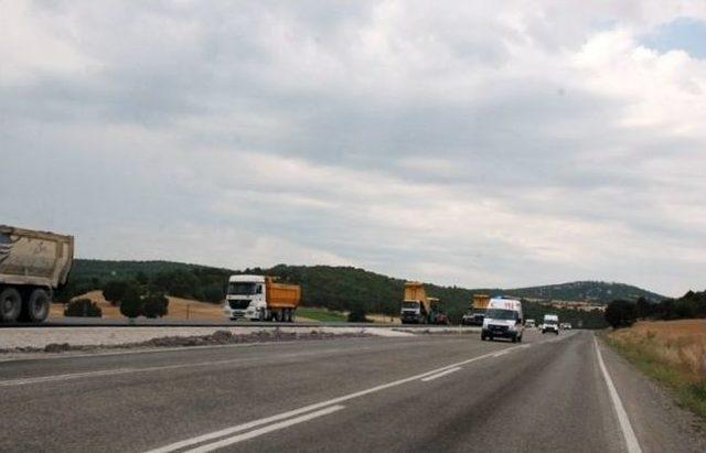 Kütahya-gediz-uşak Bölünmüş Yol Çalışmaları Hızla Devam Ediyor