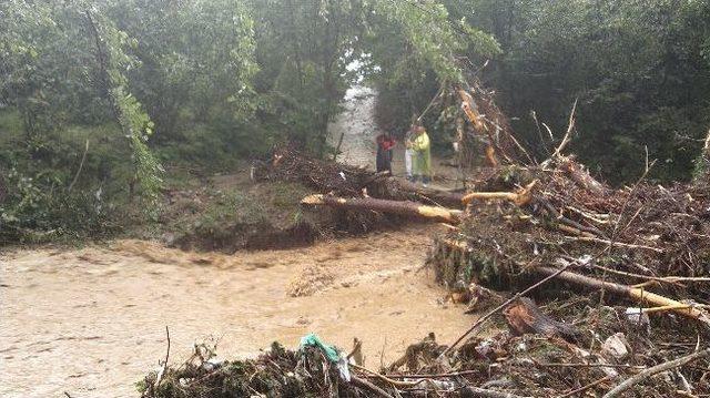 Giresun’da Şiddetli Yağiş