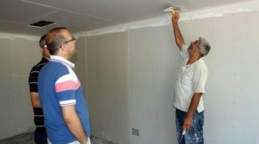 &Uuml;st&uuml;n Zekalılar Okulu Hazırlıkları Son S&uuml;rat Devam Ediyor