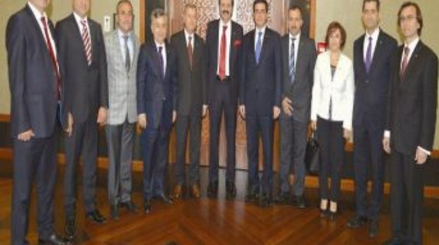 Ato'dan Tobb Başkanı Hisarcıklıoğlu'na Destek Ziyareti