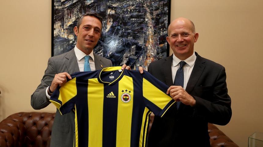 İngiltere Ankara Büyükelçisi Dominick Chilcott Ali Koç'u ziyaret etti