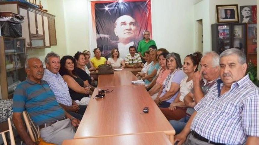 Ortaca&rsquo;da Chp&rsquo;li Kadınlardan Eylemcilere Destek