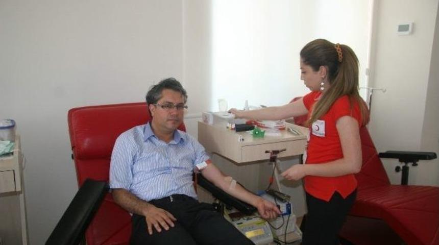 Kilis'te &ldquo;kan Ver Hayat Kurtar&rdquo; Kampanyası