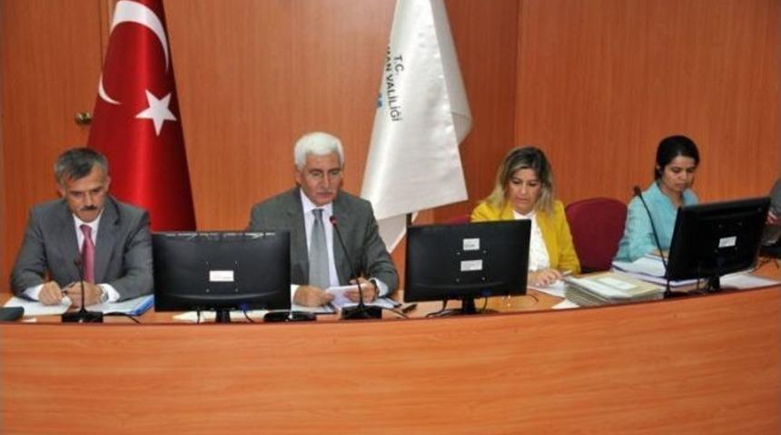 Karaman'da Koordinasyon Kurulu Toplandı