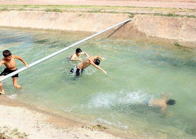 (özel Haber) Çocukların Tehlikeli Serinleme Alanı