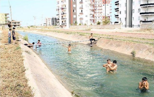 (özel Haber) Çocukların Tehlikeli Serinleme Alanı