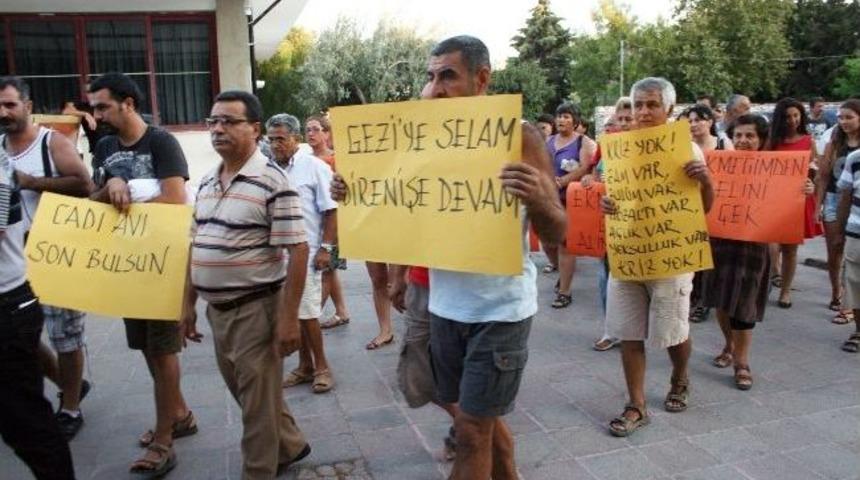 Didim&rsquo;de Ekmek Zammına Protesto