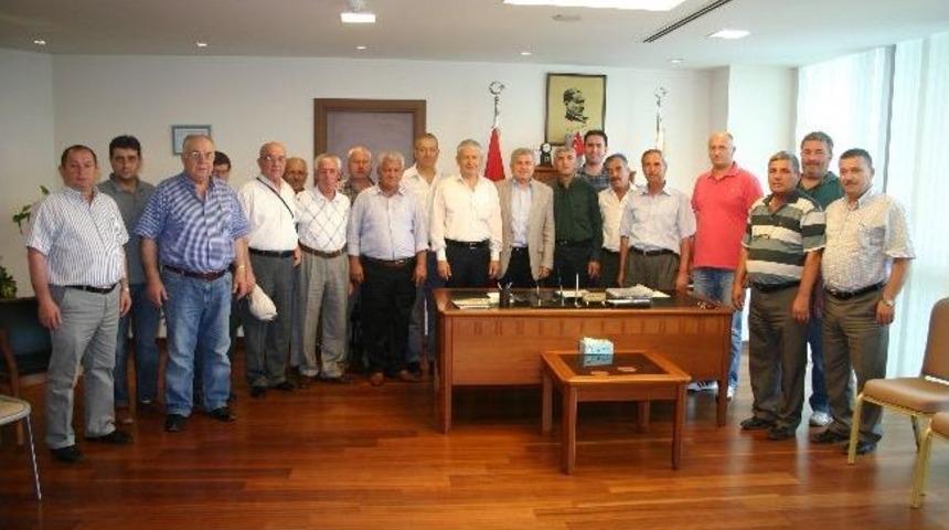 Balkan-der Ve Dp Merkez İlçe Teşkilatından Etso'ya Ziyaret