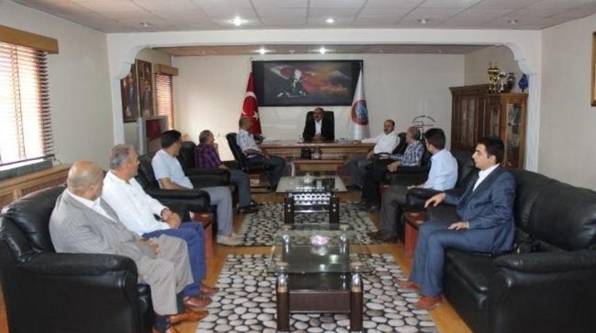 Memur-sen Ağrı Şubesi&rsquo;nden Başkan Arslan&rsquo;ı Ziyaret