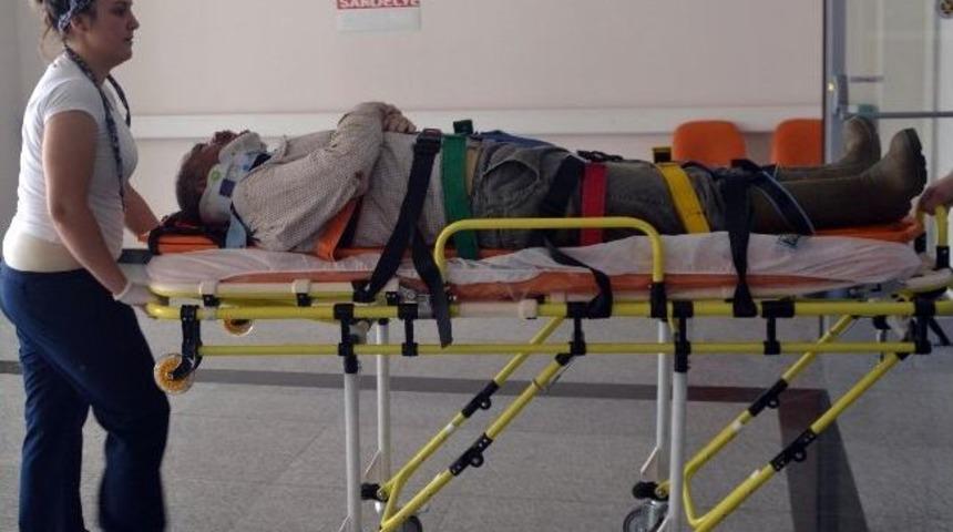 Motosikletle Tarlaya U&ccedil;tular