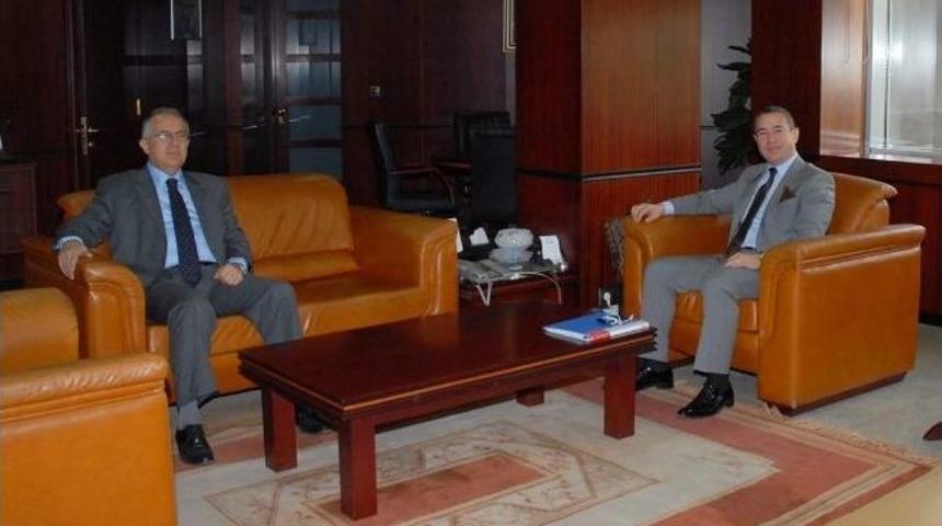 Cumhuriyet Başsavcısı Semerci İle Bygem İl M&uuml;d&uuml;r&uuml; Koska&rsquo;dan Gto Başkanı Bartık'a Ziyaret