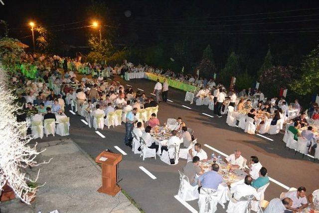 Alaplı Tso’dan Geleneksel İftar Yemeği