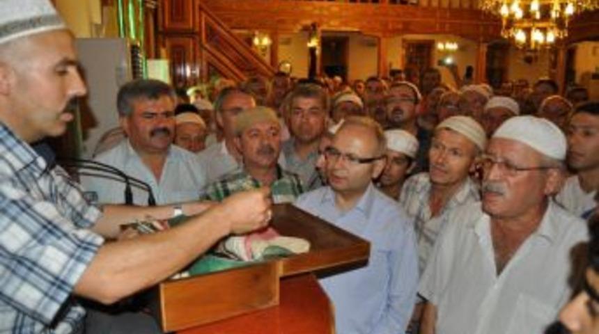 Alaplı'da sakalı şerif ziyarete a&ccedil;ıldı