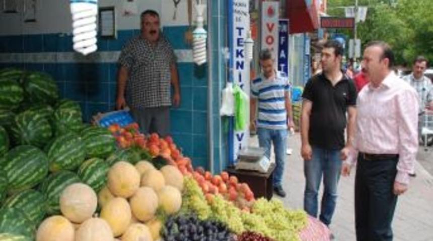 Başkan Doğan Esnaf Ziyaretinde