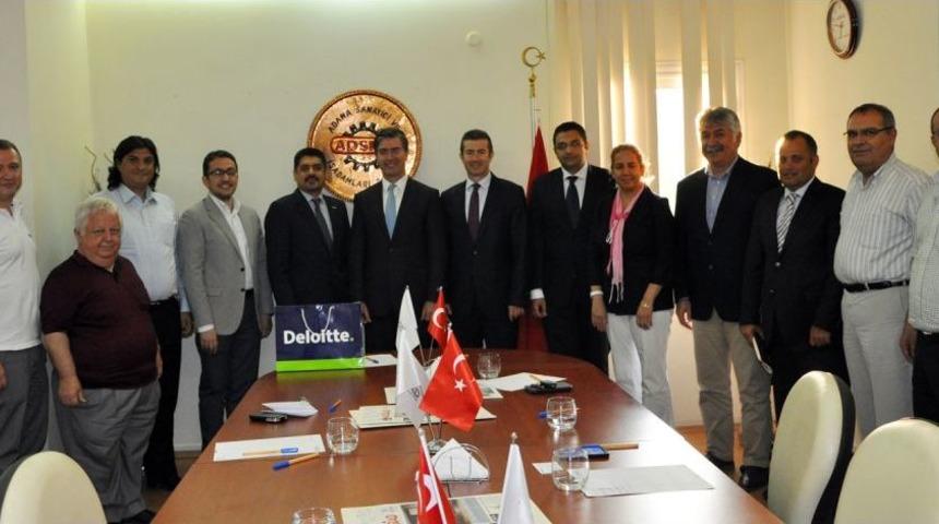 Deloitte Yetkilileri, ADSİAD&rsquo;ı Ziyaret Etti