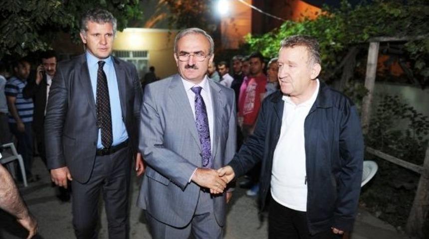 Vali Karaloğlu&rsquo;ndan &Ccedil;elik Ailesine Taziye Ziyareti