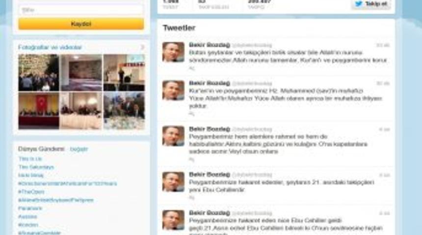 Bozdağ: Hakaret Edenler Şeytanın 21. Asırdaki Takip&ccedil;ileri Yeni Ebu Cehillerdir