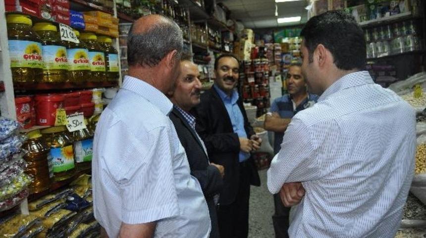 Ak Partili Bilici&rsquo;den Esnaf Ziyareti
