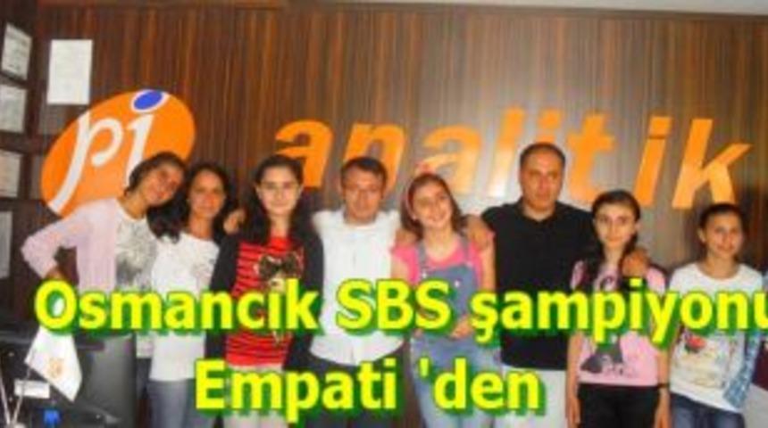 Osmancık SBS şampiyonu Empati 'den
