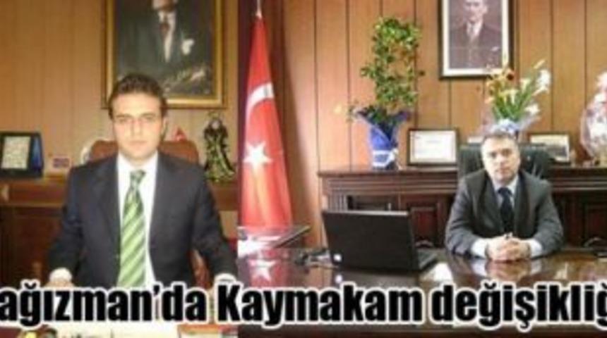Kağızman&rsquo;da Kaymakam değişikliği