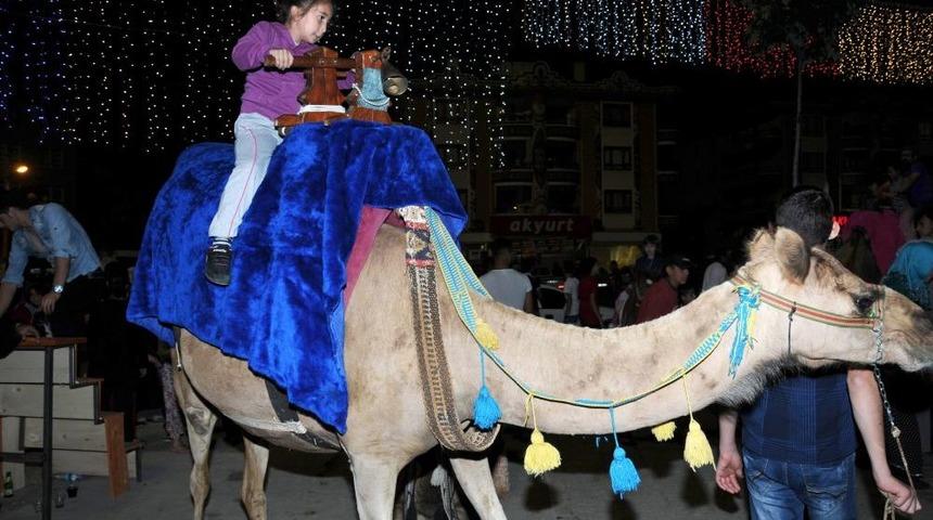 Pursaklar&rsquo;da Cami Avlusunda Ramazan Şenliği