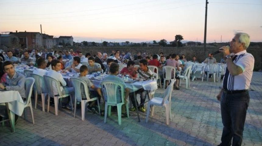 Başkan Bozbey Doğank&ouml;y Ve Yol&ccedil;atı&rsquo;da İftar A&ccedil;tı