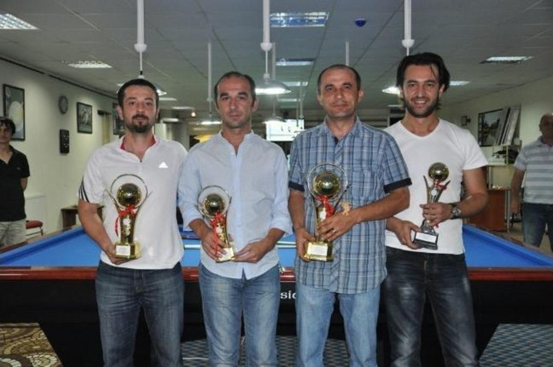 D&uuml;zce 18 Temmuz Bilardo Şampiyonası Nefes Kesti