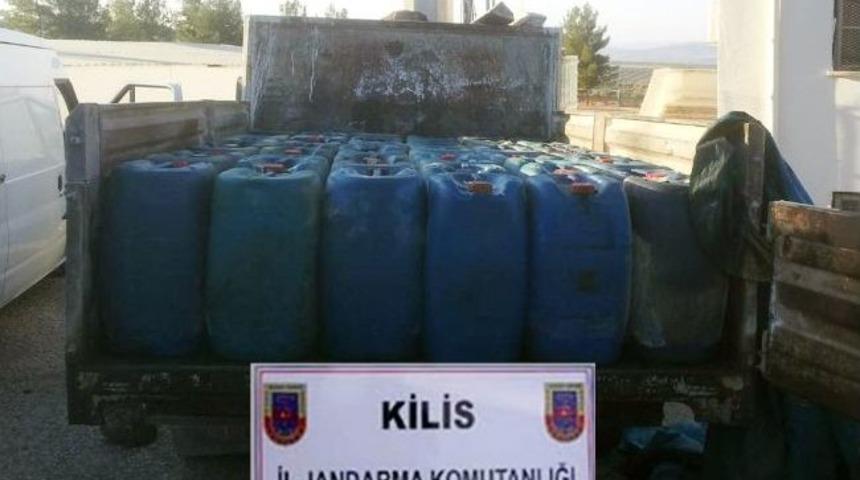 Kilis'te 9 Bin 780 Litre Ka&ccedil;ak Motorin Ele Ge&ccedil;irildi