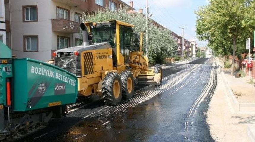 Bedri Rahmi Caddesi Asfaltlandı